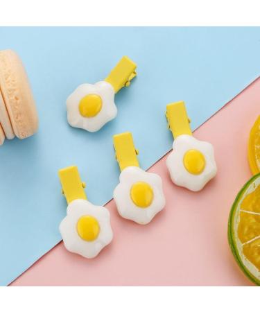 Hair Clips for Styling Salon Simulation Pattern Fun Broccoli corn cucumber slices kiwifruit slices lotus root slices roasted meat skewers melon seeds ribs fried eggs red dates Hair Barrettes Cartoon Hairpins Hair Accessories - Buy Online on GoSupps.com