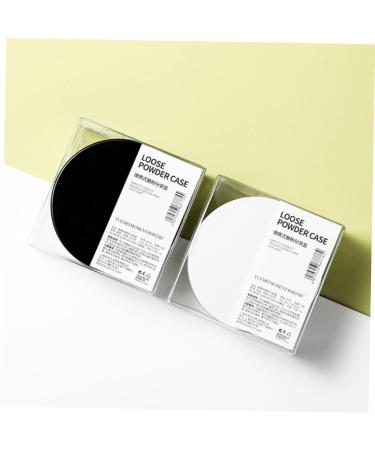 Beavorty 3 pcs travel cosmetic jar cosmetic powder container setting powder container makeup powder case - Buy Online on GoSupps.com