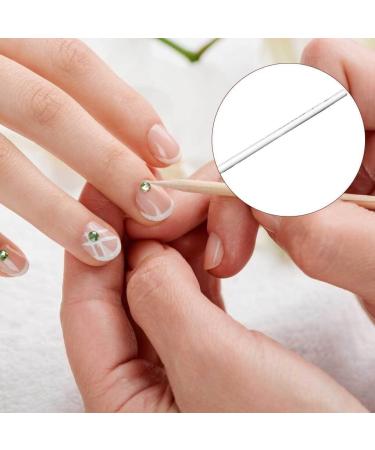 kesurpae Rhinestones Wooden Picker Set Nail Art Decoration Wax Pencils DIY Picking Beauty Manicure Craft Supplies for Home 17.5cm sharpened - Buy Online on GoSupps.com