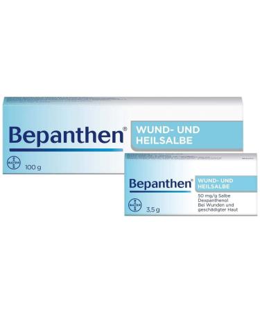 Bepanthen wound and healing ointment 100 g + 3.5 g for on the go