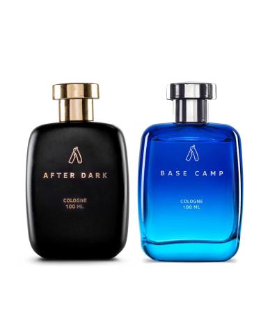 Us.traa Af.ter Da.rk Cologne - 100ml - Perfume for Men | with Oudh Musk notes | For Night Occasions & Base Camp Cologne - 100ml | Cool Crisp Fragrance of the Mountains | For Day Occasions.