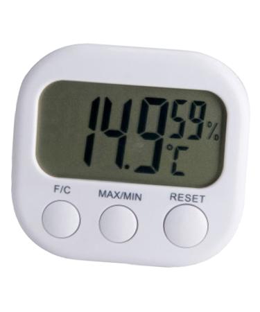 Happyyami Digital -Hygrometer Desktop Thermometer Fish Tank Temp Measurer Digital Temperature Meters Tank Indoor Temperature Measuring Device Home Thermometer