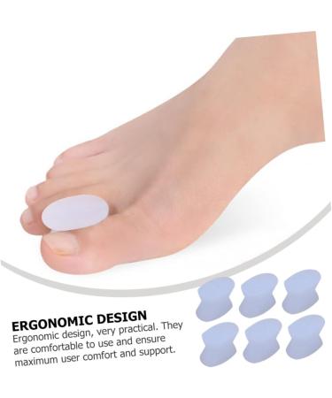 8pcs Orthopedic Bunion Kit - Toe Separator, Thumb Protector, Nail Protector, Night Splint, Hallux Straightener, Bunion Pads for Big Toe - White - Buy Online on GoSupps.com