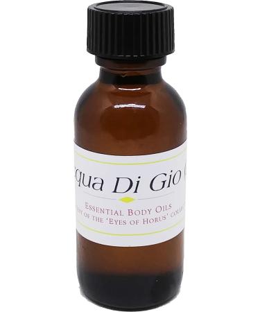 Acqua Di Gio - Type GA For Men Scented Body Oil Fragrance Regular Cap - Light Gold - 1 oz. - ID#35389 1 Fl Oz (Pack of 1)