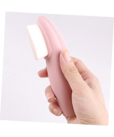 Ipetboom Cleansing Brush for Women Manual Cleansing Brush Scrubber Exfoliator Facial Cleansing Brush Exfoliator Brush Miss Brush Strip Man-made Fiber Plastic - Buy Online on GoSupps.com