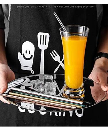 Sunwinc Reusable Metal Straws 50PCS Super Long 10.5 Inch Drinking Metal Straws All Bent Curved Stainless Steel Straws for 30oz/20oz Tumblers Yeti Cups Travel Mugs Reusable Rustproof Eco-Friendly Dishwasher Safe (All bent-10.5" Silver) - Buy Online on GoSupps.com