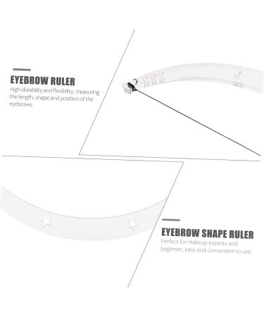 WOFASHPURET 1set Bridge Rulers Nose Measuring Measure Eyebrow Positioning Measurement Face Assist Auxiliary - Buy Online on GoSupps.com