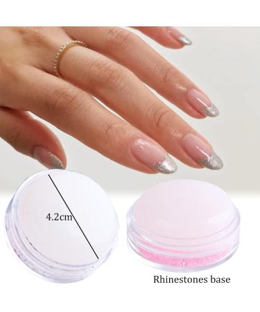 French Manicure Kit Silicone Nail Stamper with Clear Jelly Head - DIY Nail Art Tools for French Tips - Nail Decoration Accessories - Gel Polish Stamper - Buy Online on GoSupps.com