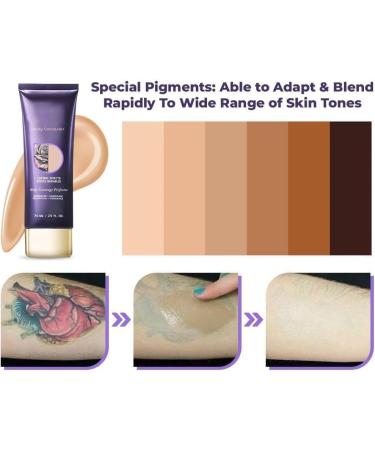 Body Concealer Waterproof Tattoo Cover Makeup Body Concealer Repair Cream Full Coverage Body Coverage Perfector - Buy Online on GoSupps.com
