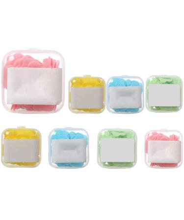 XPEX 8 boxes of paper soap soap leaves soap leaf portable soap flakes traveling paper Mini with plastic soap leaves for traveling on the go outdoor camping hiking