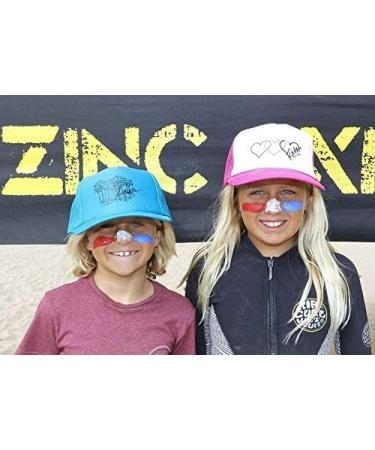 Zinka Colored Nosecoat 2 Pack Bundle - Zinc Oxide Water Resistant Sunscreen (0.6 oz Tube) | International Shipping Available - Buy Online on GoSupps.com
