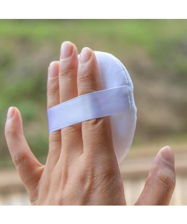 Portable Baby Powder Puff Case - Green Plastic After-Bath Talcum Powder Dispenser Travel Kit - Buy Online on GoSupps.com