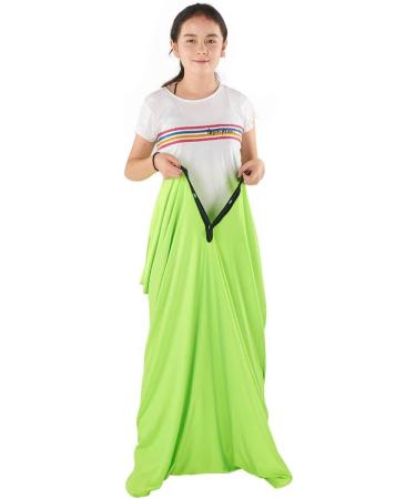Sensory Stretchy Body Sock for Autism & Anxiety Relief - Deep Pressure Simulation Blanket - Small 47 x 27 Green - Buy Online on GoSupps.com
