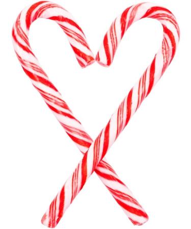 Invero 48 Piece Candy Cane Sweet Box Set - Peppermint Flavour - Christmas Tree Hanging Decoration - Buy Online on GoSupps.com