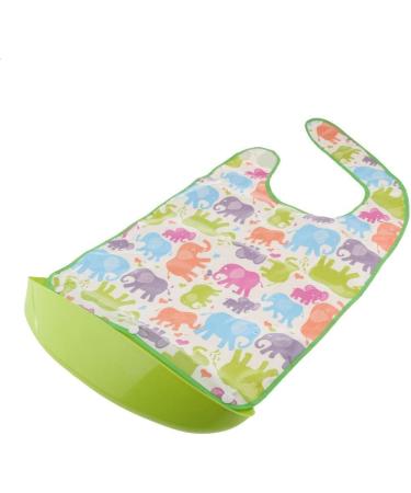 Milageto Large Adult Bib Reusable Washable Waterproof Eating Crumb Catcher X-Large - Buy Online on GoSupps.com