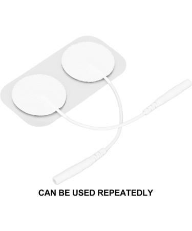 16pcs Self-Adhesive Electrode Patches for TENS Machines - Reusable Round Pads - 3cm (2.0) - Buy Online on GoSupps.com