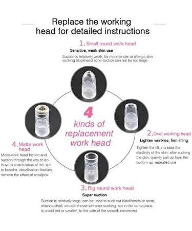 YAVOCOS Blackhead Vacuum Suction Remover - Mini Diamond Dermabrasion Skin Peeling Beauty Device - Buy Online on GoSupps.com