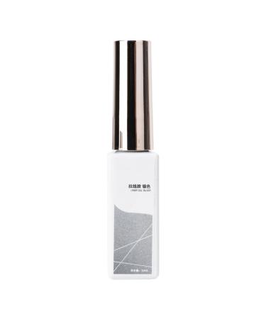 Metallic Painting Polish Bright Liner Metal Painted Drawing Liner Gel Manicures For Women Liner Bottle Silver