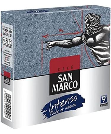 SAN MARCO - Intenso Coffee Ground Pure Arabica 500G - Pack of 3 - Special Offer - Buy Online on GoSupps.com