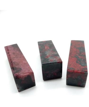 Natural Crystal Rough Natural Peach Blossom Jade Quartz Seal Engraved Seal Hand Engraved Gem Stones GiftsDecor Minerals Can be Used for - Buy Online on GoSupps.com