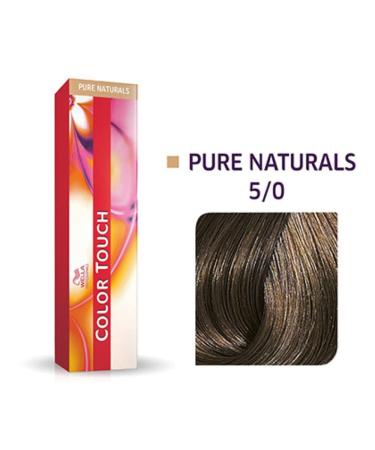 Wella Professionals Color Touch 5/0 Light Brown 60ml Premium Hair Color for International Shipping - Buy Online on GoSupps.com