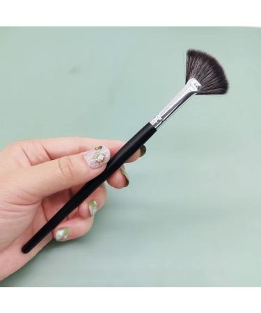 SALOCY Makeup Brush Set | Contour, Sculpting, Highlighting, Blending, and Mascara Fan Brushes | Bronzer Makeup Application - Buy Online on GoSupps.com