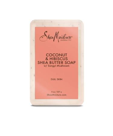 Shea Mst Ccnt&Hbscs Shbtr Size 8.0 O Shea Moisture Coconut & Hibiscus Shea Butter Soap 8.0oz