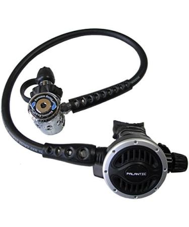Scuba Choice Palantic AS105 DIN Regulator with Adjustable Second Stage and 27 Hose - Buy Online on GoSupps.com
