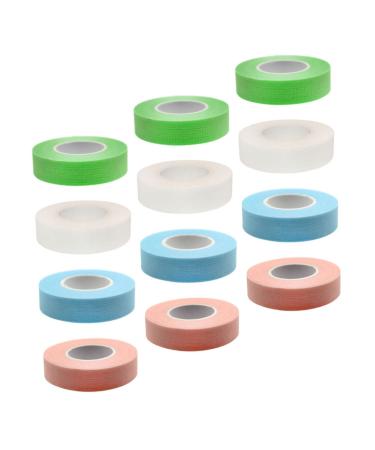 Mipcase 36 Rolls Lash Tape Lash Tapes for Eyelash Eyelashes Stickers Eyelash Patches Lash Tools for Eyelash Extensions Eyelash Grafting Tape Breathable Extend Non-woven Fabric
