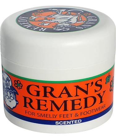 Gran's Remedy Natural Shoe Deodorizer and Foot Odor Eliminator Powder for Men, Women, and Kids, Absorb Sweat and Moisture, Neutralize Smelly Odors, Scented Scented 1.76 Ounce (Pack of 1) - Buy Online on GoSupps.com
