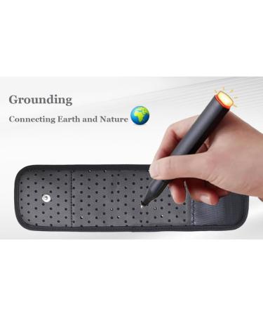Revitalize Sleep & Relieve Pain with Earthing Bracelet - Grounding Therapy Band with 38.1 cm White Wire | 31.5 x 8.9 cm | International Shipping Available - Buy Online on GoSupps.com