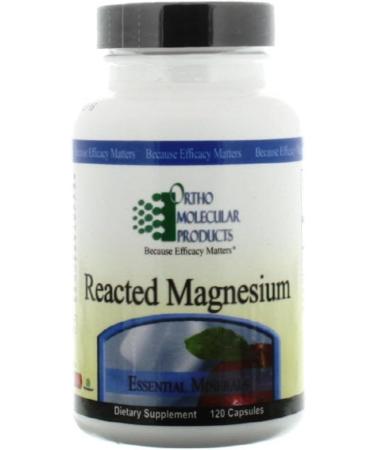 Ortho Molecular - Reacted Magnesium- 120 Capsules - Buy Online on GoSupps.com