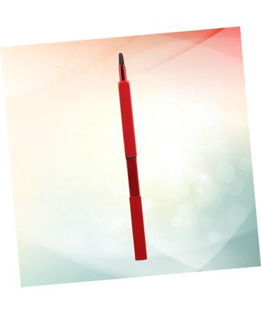 Travel Lip Brush makeup tool kit Makeup Brush Tool lipstick applicator Lip Gloss Makeup Lip Brush Lipstick Brush travel makeup brush handy lip brush make up blush 9.3*1cm Red - Buy Online on GoSupps.com