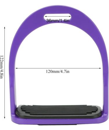 Janzoom Children's Stirrups - Comfortable Purple Stirrups for Kids | International Shipping Available - Buy Online on GoSupps.com