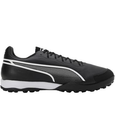 PUMA Unisex King Pro TT Football Boots - Size 45 EU | Black & White Soccer Shoes for Optimal Performance - Buy Online on GoSupps.com