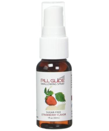 Pill Glide Spray - Strawberry Flavor 1oz