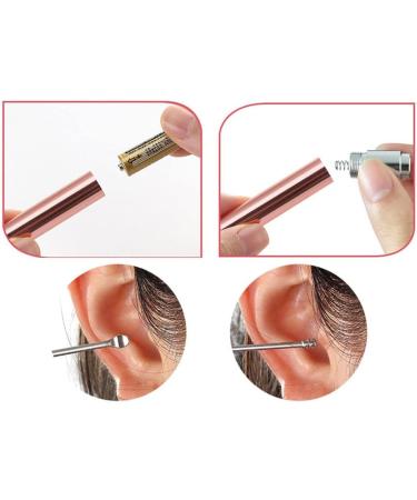 Flashlight Earpick Baby Ear Cleaner Endoscope Penlight Spoon Ear Cleaning Ear Curette Light Spoon for Adults Elderly Ear Cleaning Tools kit with Light for Adults Kids - Buy Online on GoSupps.com