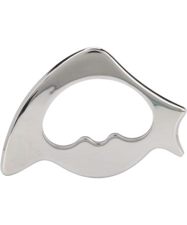 Buy Manual Gua Sha Massage Device - Stainless Steel Physiotherapy Tool with Storage Bag for Muscle Relief - Buy Online on GoSupps.com