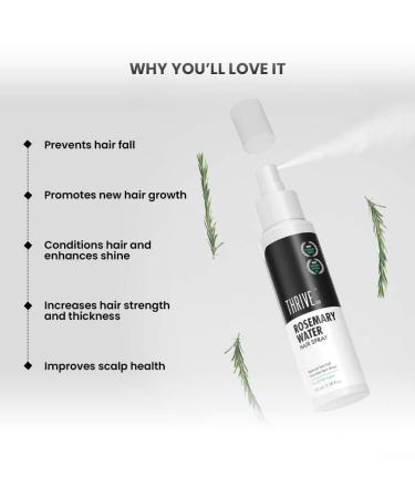 Rice Water & Hyaluronic Acid Hair Spray 3.38 Fl Oz For Hair Growth Hair Fall Control Conditioning & Shine - Buy Online on GoSupps.com