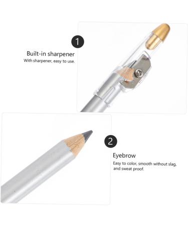 Gogogmee 10pcs Pencil Sharpener Eyebrow Pencil Gadgets Highlighter Eye Liner Pen Makeup Eyebrow Pencils - Buy Online on GoSupps.com