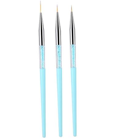 Easy To Operate Gel Nail Polish Pen Nail Liner Brush for Home Salon Shop (Blue) - Buy Online on GoSupps.com
