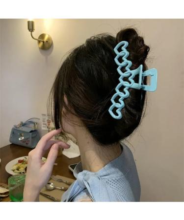 Hair Clips For Women Claw Clips Bow Hair Clips Claw Clips Claw Clips For Thick Hair Large Hair Clips(Color:Heart 6) 1 count (Pack of 1) Heart 6 - Buy Online on GoSupps.com