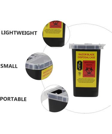 Minkissy 10 Pack Blade Storage Box - Hairdressing Flip-Top Container for Razor & Sharp Object Storage | International Shipping - Buy Online on GoSupps.com