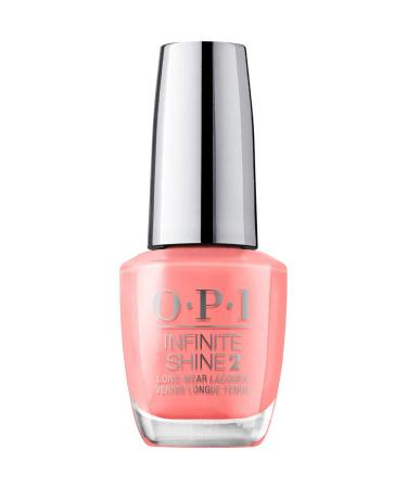 OPI Infinite Shine 2 Long-Wear lacquer  Orange Long-Lasting Nail Polish  0.5 fl oz Got Myself into a Jam-balaya