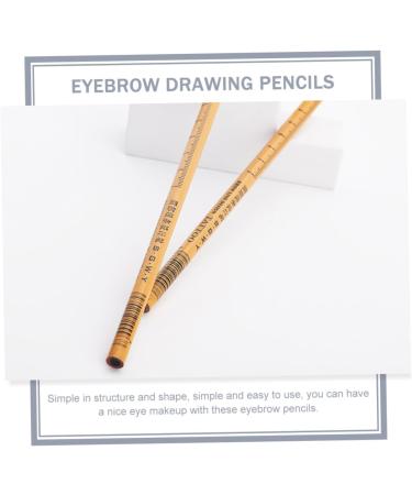 Healeved 6 Pcs Eyebrow Pencil Brown Eyeliner Pencils Waterproof Makeup Make up Kit Dark Brown Eyeliner Wooden 1 count (Pack of 1) As Shownx3pcs - Buy Online on GoSupps.com