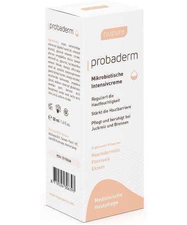 NUPURE Probaderm Probiotic Intensive Cream - Moisturize & Restore Skin | International Shipping - Buy Online on GoSupps.com