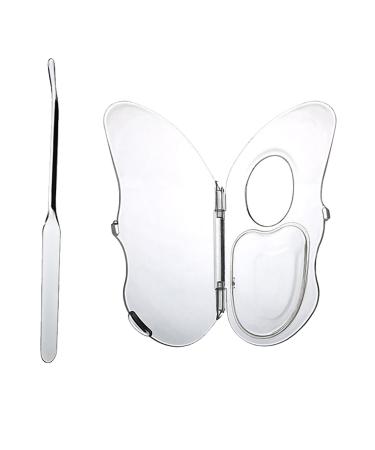 Whnbuij Makeup Artist Foundation Palette Cream Makeup Palette - Versatile Acrylic Foundation Palette | Foundation Blending Palette Makeup Accessories for