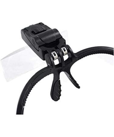 Headband Magnifier Head MountLighted Magnifying Glasses Magnifying Glasses LED Light Lamp Head Loupe Jeweler Headband Magnifier Eye Glasses Optical Glass Tool Repair Reading Magnifier Better Life - Buy Online on GoSupps.com