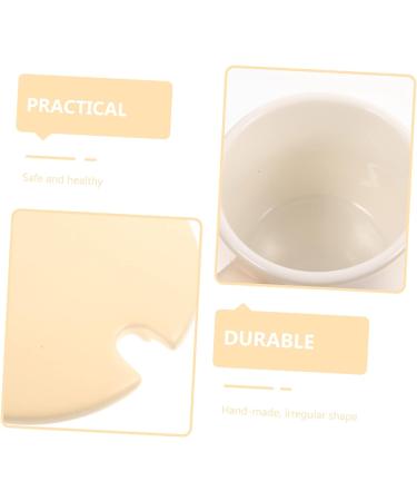 Zerodeko 3pcs Chubby Mug Ceramics Drinking Utensils Coffee Office Yellowx3pcs 14.5X8.5CMx3pcs - Buy Online on GoSupps.com