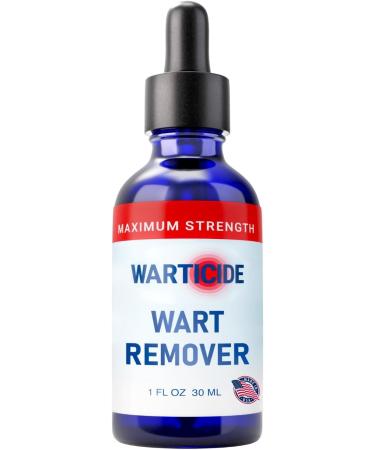 WARTICIDE Fast-Acting Wart Remover - Plantar and Genital Treatment - Easy Application - 1 Fl Oz - Buy Online on GoSupps.com